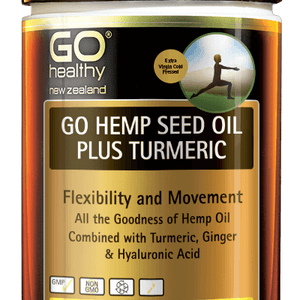 Go Hemp Seed Oil Plus Turmeric 100s