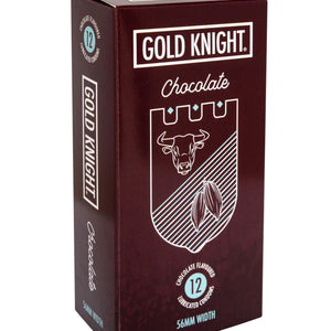 Gold Knight Condom 56mm Choc 12Pk