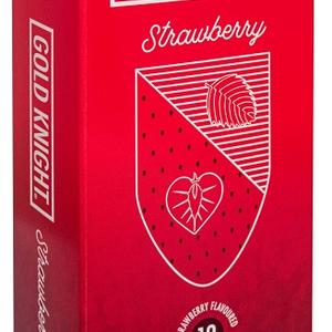 Gold Knight Condom 56mm Straw 12Pk