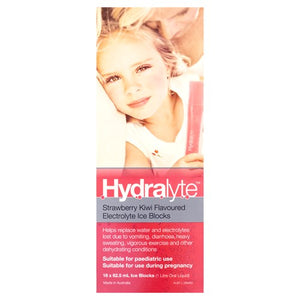 Hydralyte Ice Block S/Berry Kiwi 16s