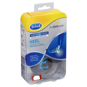 Scholl In-Bal Insole for Heel and Ankle Support in Size Medium