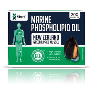 Korure Phospholipid Gel Caps 200 - Natural Supplement for Ideal Health