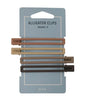 Mae 40-2116 All. Clips Neutral 4 - Pack of 40 All-Purpose Clips for Organizing and Securing Documents or Items