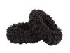 Mae 40-2216Bk Elastic Ponytailers Black Xl 2s