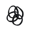 Mae 40-2239 Elast Lrg Ponytailer 4 - Set of Four Large-Sized Comfortable and Stylish Ponytail Holders