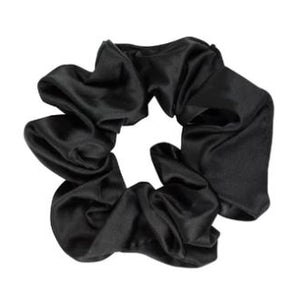 Mae Black Elastic Scrunchie 40-2240
