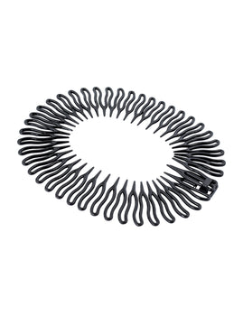 Mae Headband with Springcomb in Black