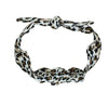 Mae 40-2309L Headband Muslin Leopard
