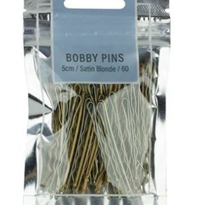 Mae 40-2601Sb B/Pin 5cm S/Blonde 60 Bobby Pin - Sandy Blonde Color