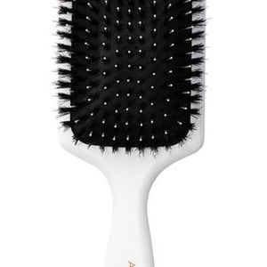 Mae 41-4600 Natural Bristles Paddle Brush in White