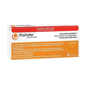 Maltofer Iron 370mg 30Tab