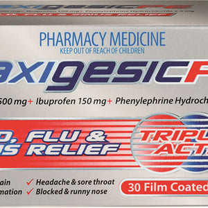 Maxigesic Pe Cold Flu&Sinus Relf 30