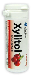 Miradent Xylitol Cranberry Gum 30