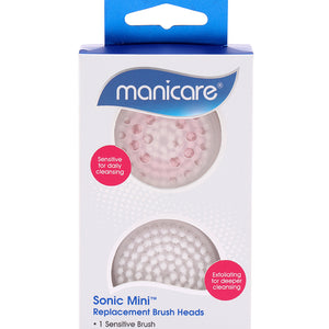 M'Care Sonic Mini Brush Head 2Pk