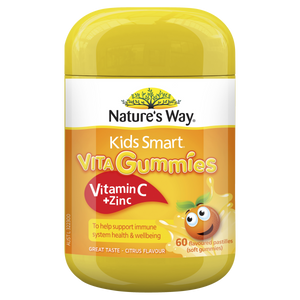 Natures Way Ks Vg Vitc + Zinc 60s