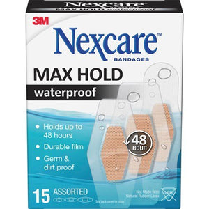 Nexcare Max Hold Bandages Assorted 15