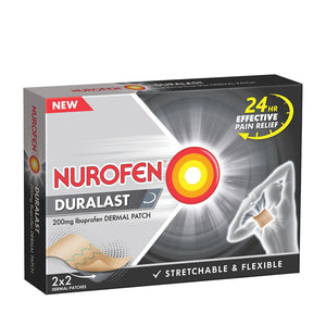Nurofen Dlast Derm. Patch 200mg 4Pk