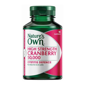 Natures Own H/S Cranberry 50000mg 90Cap