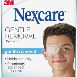 Nexcare Gentle Removal Eye Patch Reg 14s