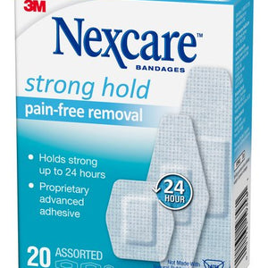 N/C Strong Hold Bandages Asst 20s