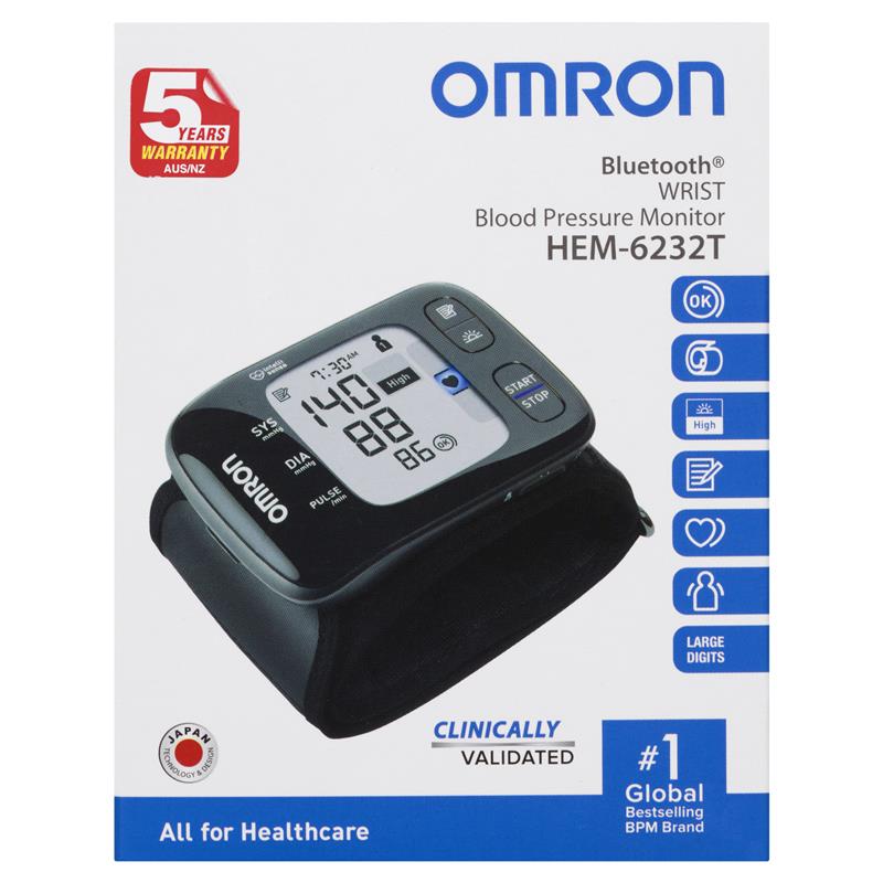 Omron Hem6232T Bluetooth Bp Monitor