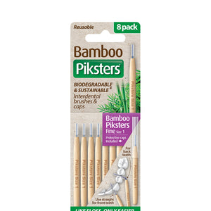 Piksters Bamboo Purple Size 1 8Pk