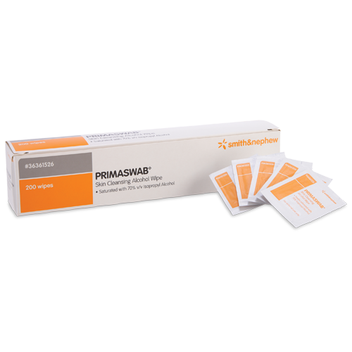 Primaswab Skin Cleans. Alcohol Wipe