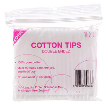 Protec Cotton Tips 100