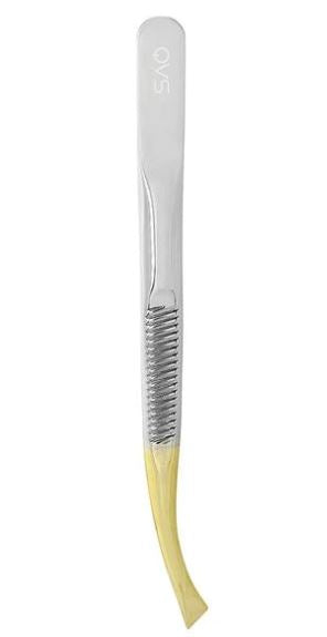 QVS 10-1015 Tempo Tweezer Gold Curve Tip