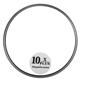 QVS 10-2051 Magnifying Mirror - 10x Magnification for Perfect Makeup and Skincare Routine