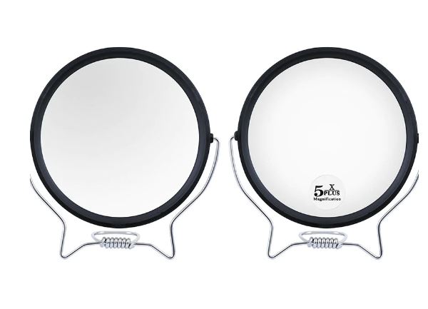 QVS Bathroom Shaving Mirror - Fog-Free and Adjustable