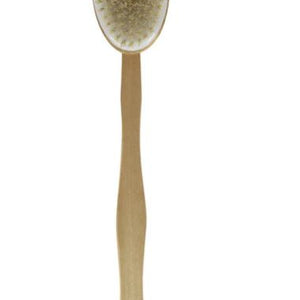 SIMPLY ESS Wood Bath Brush - 20-1002: Natural Bristles, Durable Material, Ergonomic Design & Multi-Purpose Usage