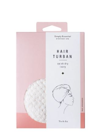Simply Ess Quick Dry Turban in Ivory