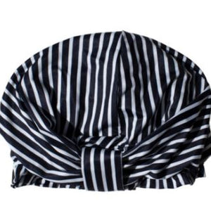 "Simply Ess Turban Shower Cap in Stay Wild - Protects Hairstyle, Easy to Use, Comfortable Material, Eco-friendly, Stylish Design"