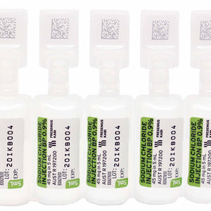 Sodium Chloride 20ml 5 Amps