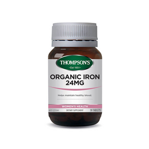 Thompsons Organic Iron Tabs 30