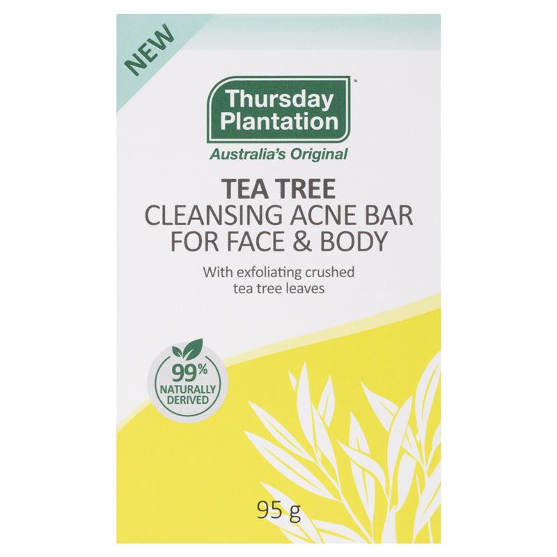 Thursday Plantation Tea Tree Acne Bar Face/Body 95g