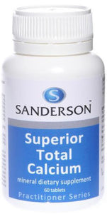 Sanderson Supplement Total Calcium 120s