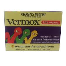 Vermox 100mg 2s