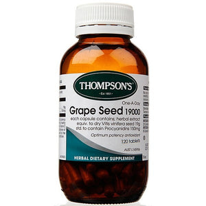 Thompsons Grape Seed 19000 One A Day 120s