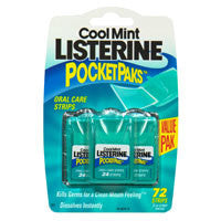 Listerine Coolmint Pocket 72Pk