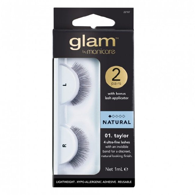 Manicare Glam Taylor Lashes 2Pk