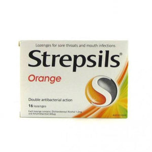 Strepsils Orange Lozenges 36s