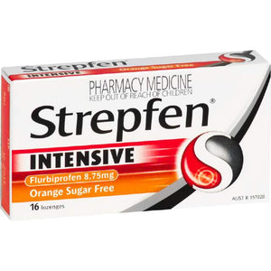 Strepfen Orange Sugar Free Lozenges 16s