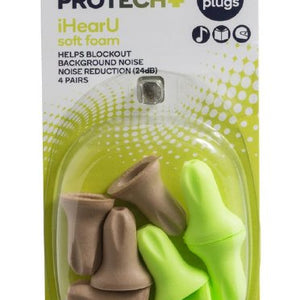 Protech+ Ear Plug Ihearu Foam 4Pr