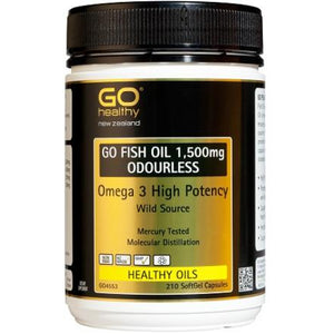 Go Healthy Fish Oil 1500mg Odourless 210s