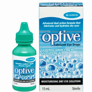 Optive Lubricant Eye Drops 15ml