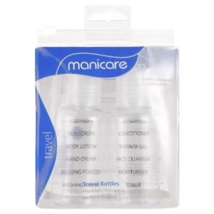 Manicare Travel Bottles Pk2