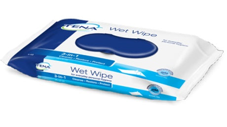 Tena Wet Wipes 50s