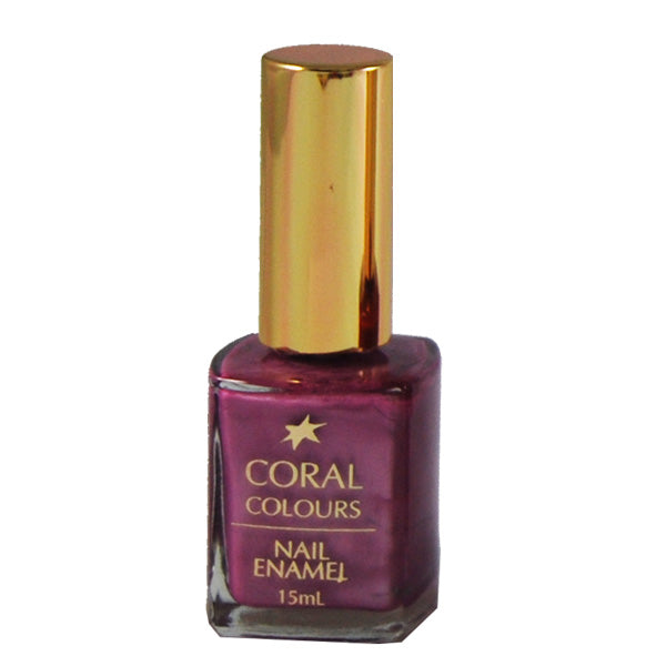 Coral Nail Enamel Silk
